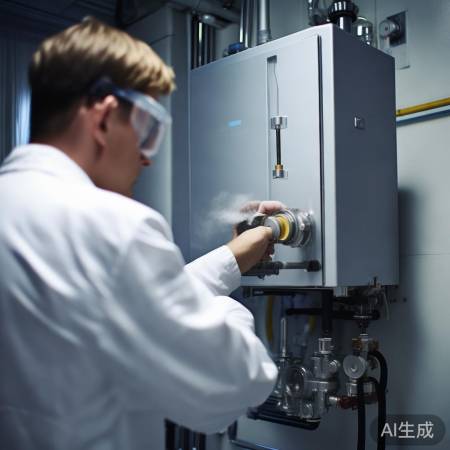 壁挂炉排气阀，轻开排空气