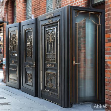 小众品牌,中南防盗门,口碑佳。