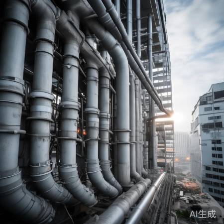 外力振动影响中央空调管