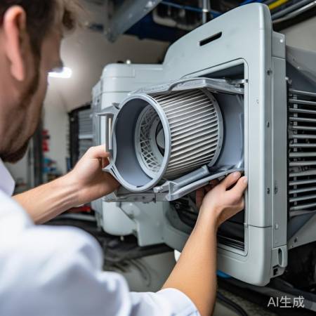 空调滤芯紧贴安装，盖好手套箱，