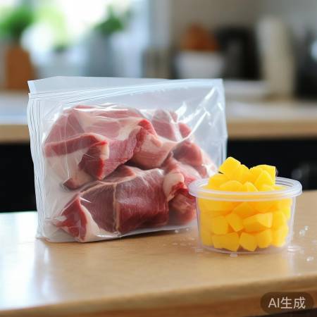 密封袋加干燥剂防肉类潮湿变质