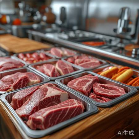 肉类冷藏冷冻，清洁卫生保安全口