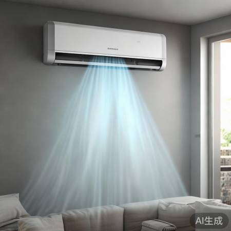 空调向上吹，舒适空气循环