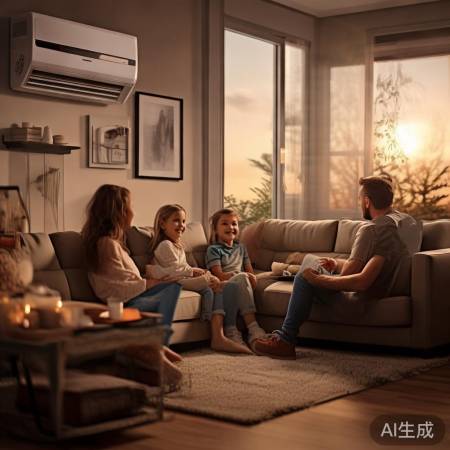 空调温差宜适中，健康省电。