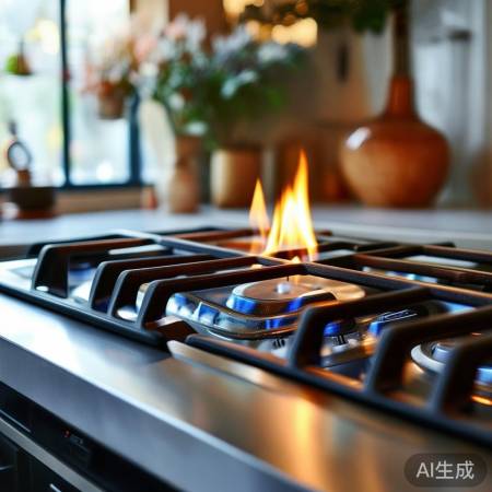 天然气环保，优于煤气灶
