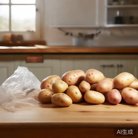 土豆保鲜秘诀：选新鲜，通风阴凉