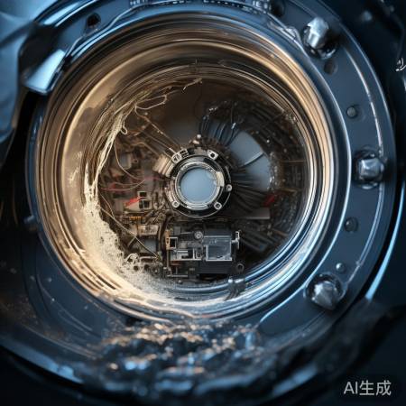 洗衣机故障：内部损坏致甩干不停