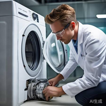 洗衣机内部故障，专业检查维修。