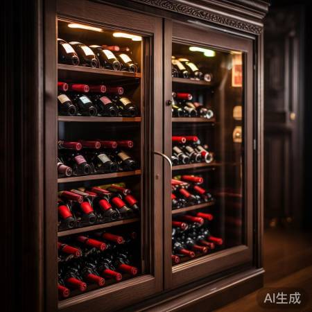 “红酒酒柜，美酒佳酿守护者”
