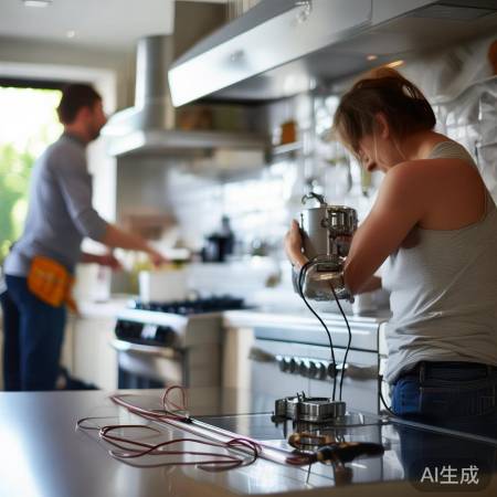 检查电源、电机、清洗抽油烟机，
