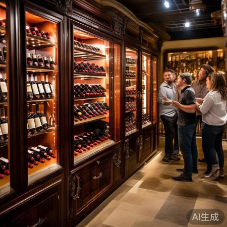 商丘酒窖,红酒定制,美观实用。