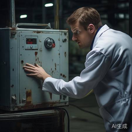 冷媒泄漏，制冷失效。