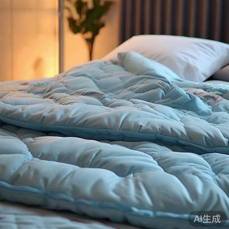 雅鹿夏凉被：圆弧边角，清凉舒睡