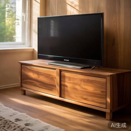 电视柜宜为电视宽度的1-2倍