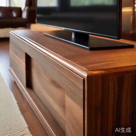 电视柜材质多，选对保安全。