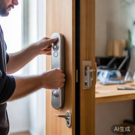 指纹锁安装技巧:安全牢固快解锁