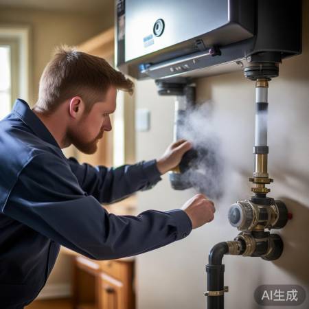 热水排气法解壁挂炉堵塞