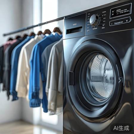 变频静音，多模式洗护，衣物洁净