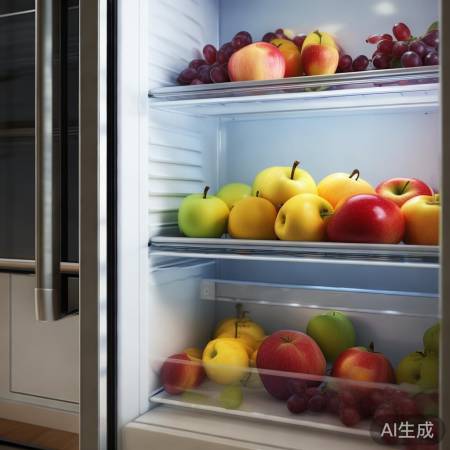 冰箱中间层存水果,保鲜效果好