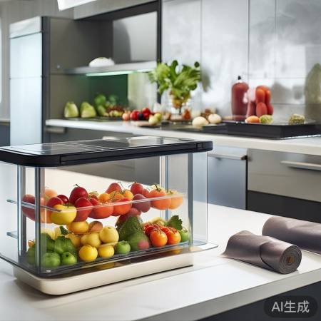 “水果保鲜盒+阻氧保鲜膜,科技