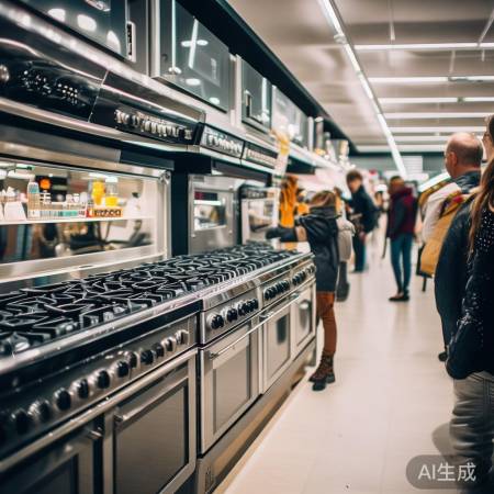 厨房电器城，燃气灶柜多样，服务