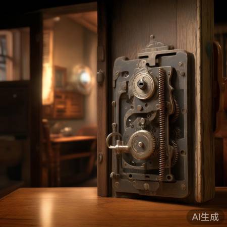 “机械锁，简单易用，但易被破解