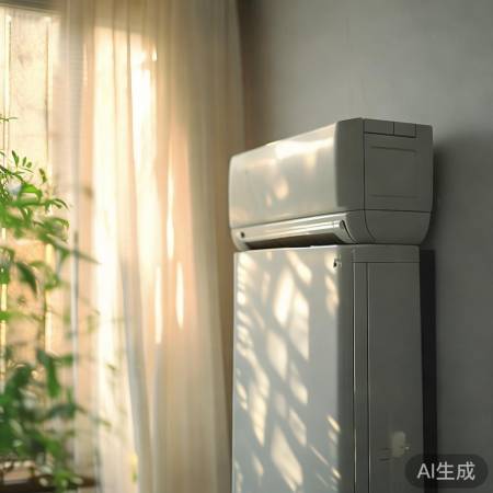 空调避阳光，阴凉省电。