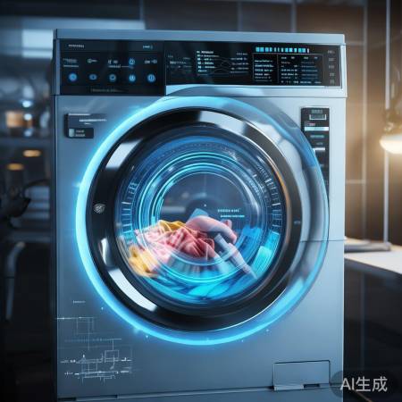 智能洗衣机，管家般调整洗涤。