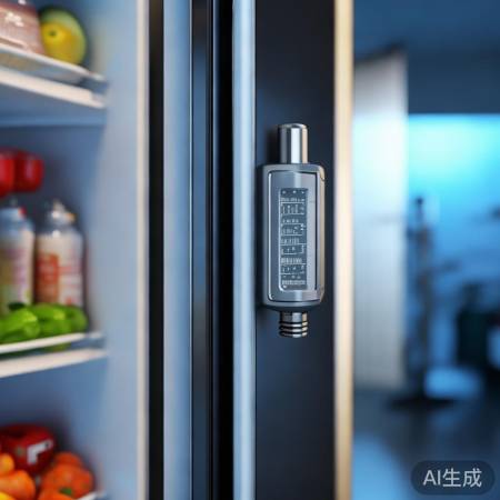 冰箱门温探头不稳，保鲜需门内装