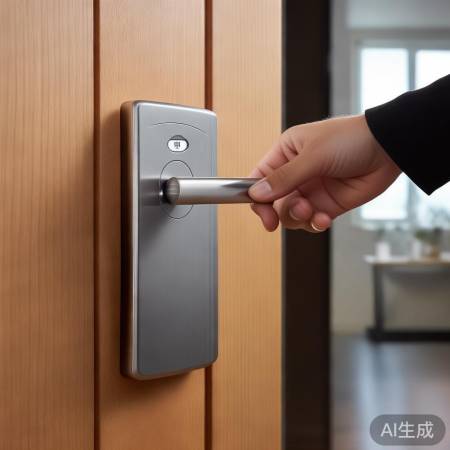 定期检查指纹锁电池，确保正常使