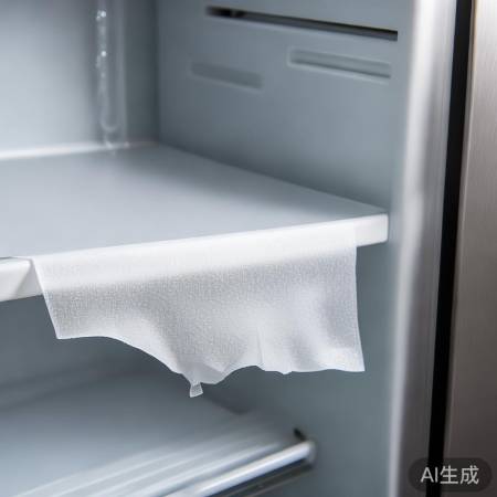 “冰箱底部纸吸潮防积水”