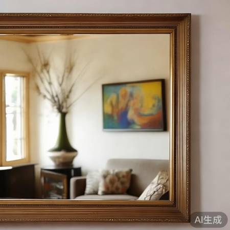 镜子扩视增亮，家居品味添彩