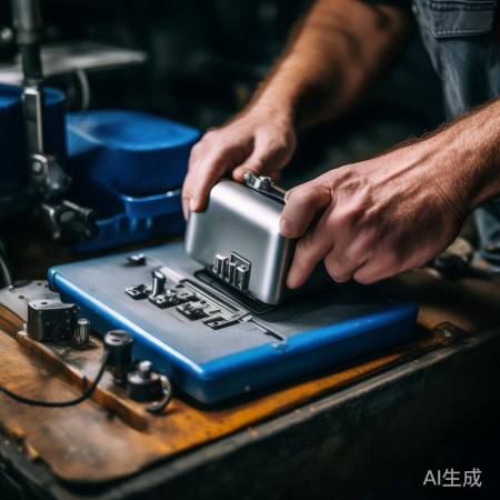 连接电池，正负极勿反，调整至最