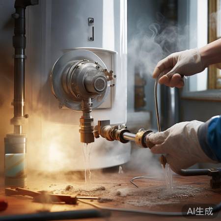 壁挂炉补水阀堵塞解决法