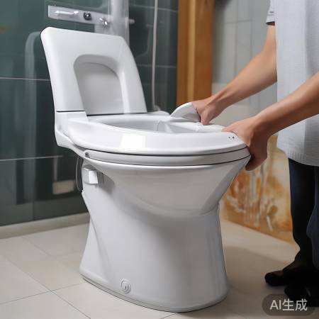 自造蹲凳，如厕更舒适