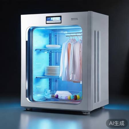 松下消毒柜：紫外线杀菌，烘干衣