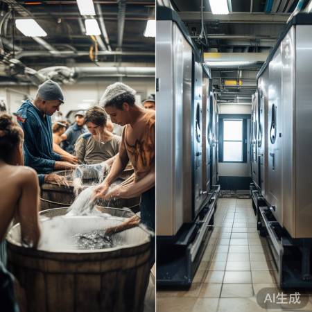 人工/化学清洗,价格差异大。