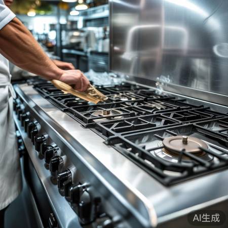 猛火灶易清洁，延长使用寿命