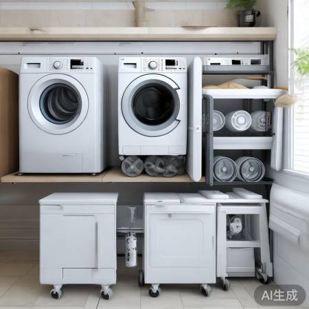 洗衣机底座架，静音防滑调高，搬