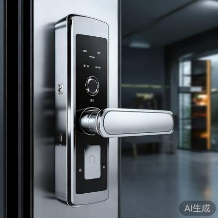 中档智能锁，多方式解锁，适合小