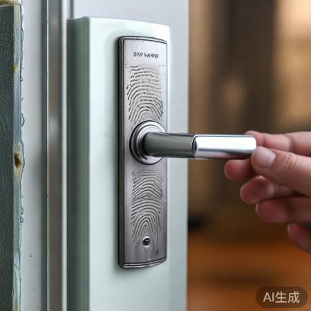 巧除塑料指纹锁污渍，门锁焕新生