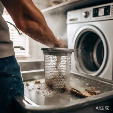 洗衣机滤网清洗,保洗衣洁净。