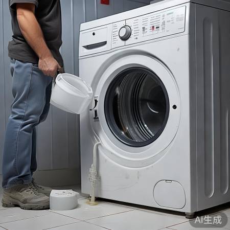 排水泵清洗后,盖好盖子,检查排