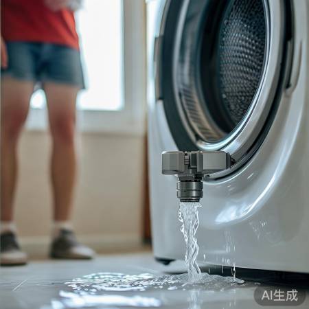 检查洗衣机进水阀，水流畅否。