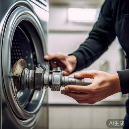 检查洗衣机进水阀，及时更换。