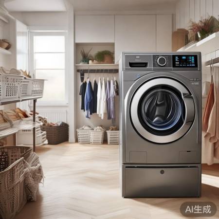 大容量洗衣机，智能预约，省心方