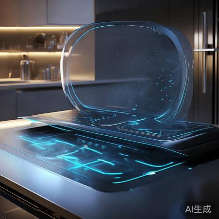 智能灶具,红外感应,科技厨房生