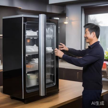 索奇消毒柜：加热略长，消毒到位