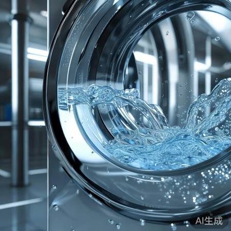 现实水滴技术：智能洗衣机，水质