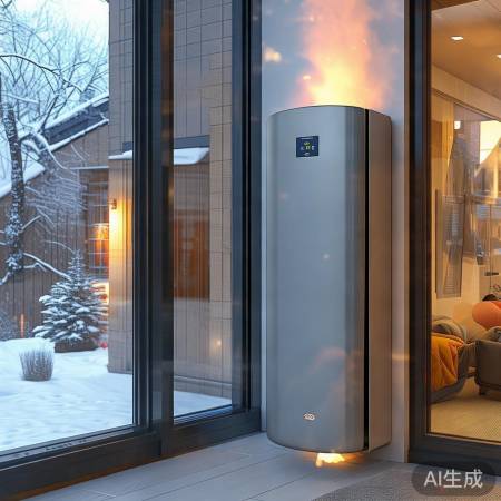 燃气壁挂炉自动调温，节能环保。